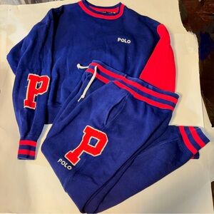 RARE Polo Ralph Lauren Vintage Y2K Sweatsuit Women’s size XS.